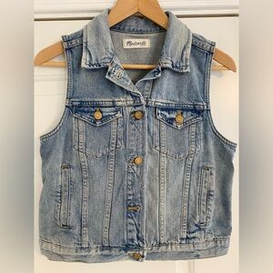Madewell denim vest